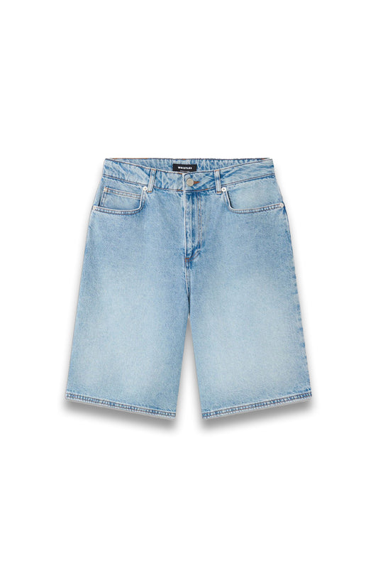 Light Wash Authentic Knee Length Short