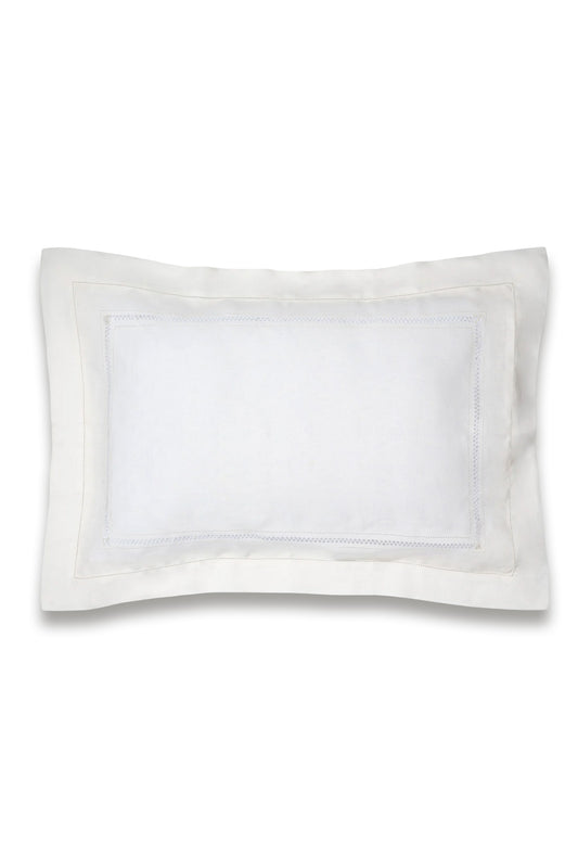 Bed Linen Set in Diamond Stitch Ivory White