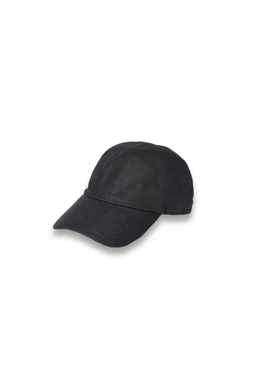 Adjustable Linen-blend Cap