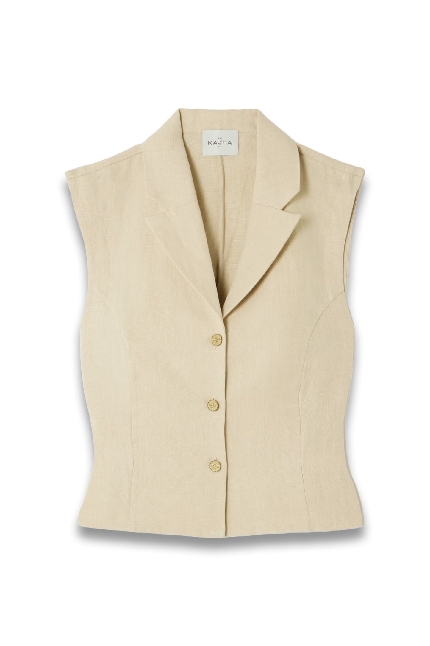 Sawadah Linen Vest