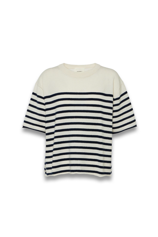 Cila Striped Cashmere T-shirt