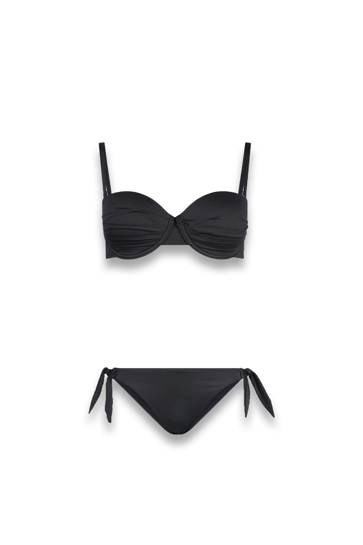 Black Bandeau Bikini