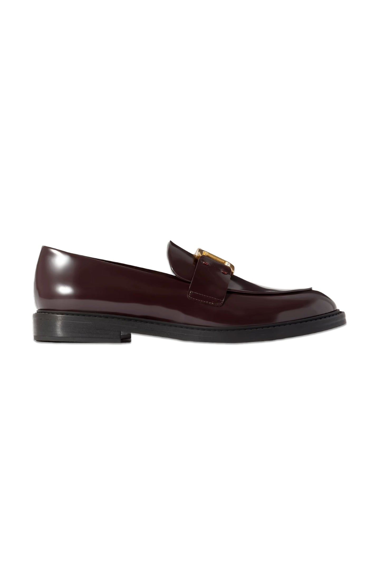 Marcie Embellished Leather Loafers