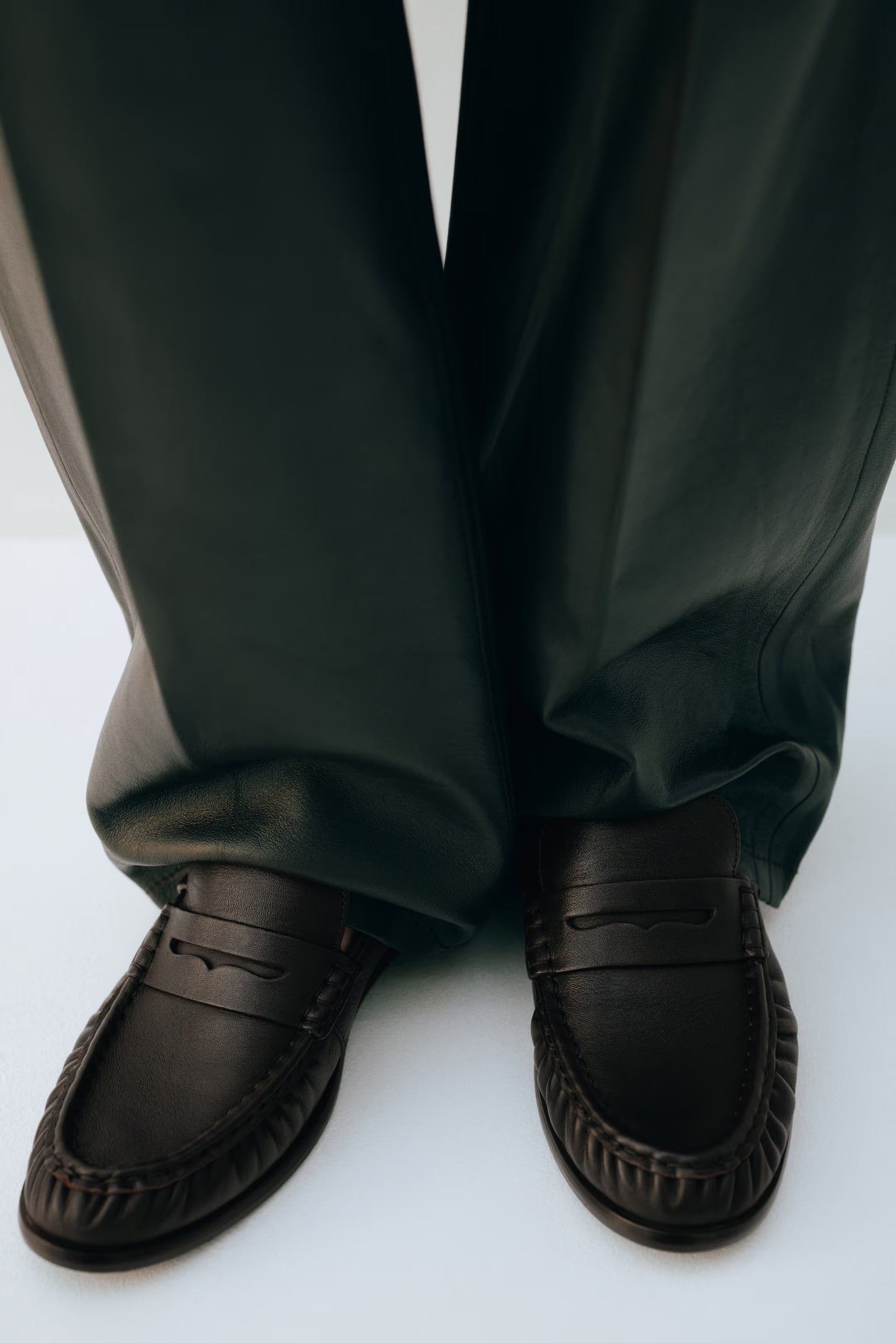 Leather Loafers