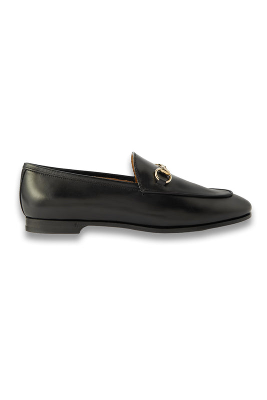 Jordaan Horsebit-Detailed Leather Loafers