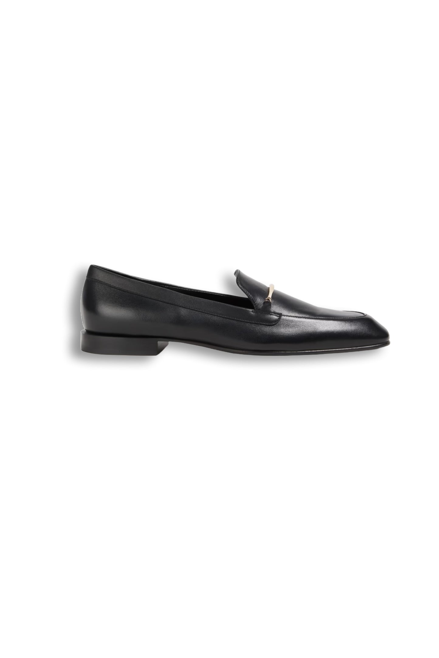 Embellished Leather Loafers