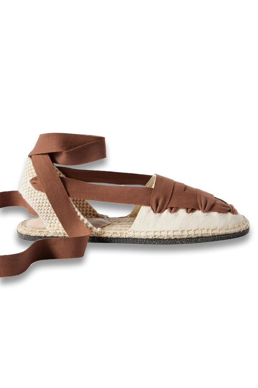 Wilson Lace-Up Canvas Espadrilles