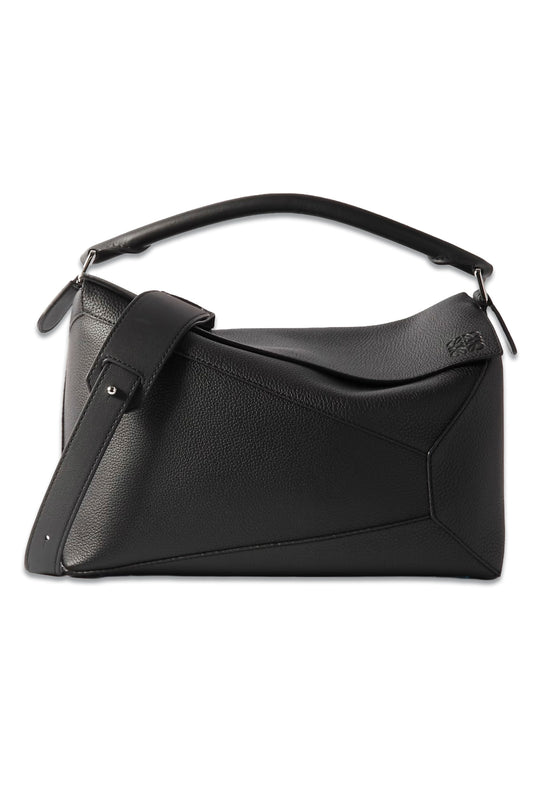 Puzzle Edge Large Textured-leather Messenger Bag