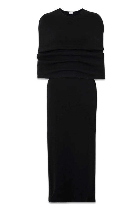 Layered Cotton-jersey Maxi Dress