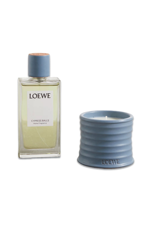 Cypress Balls Scented Candle and Home Fragrance Gift Set