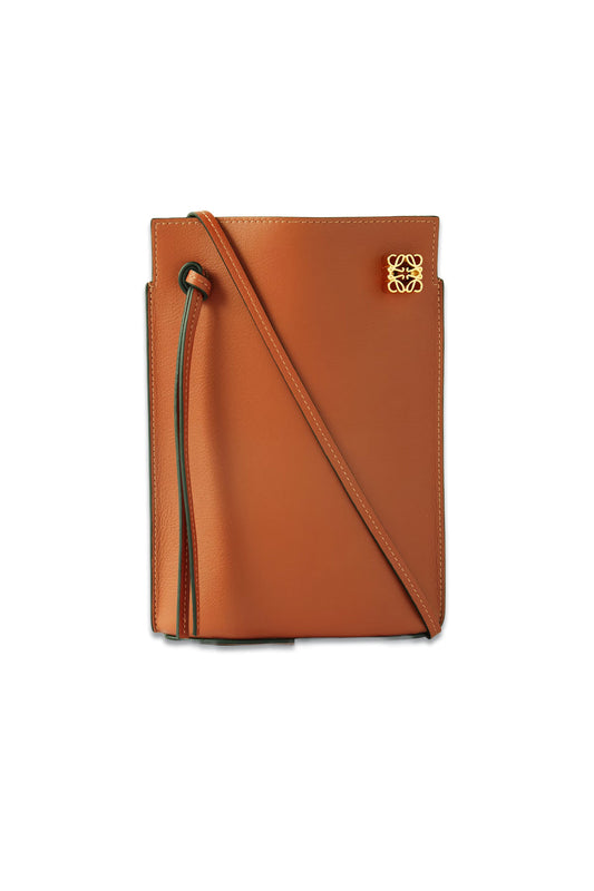 Dice Pocket Embellished Leather Shoulder Bag