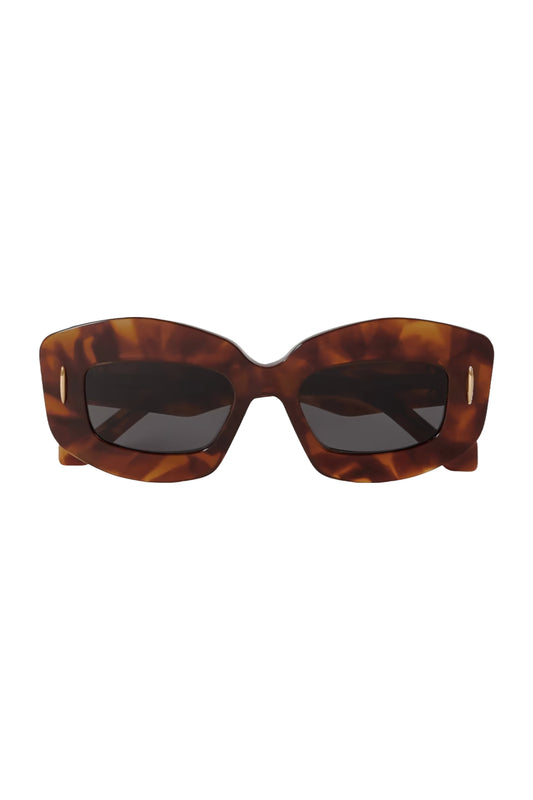 Screen Square-frame Tortoiseshell Acetate Sunglasses