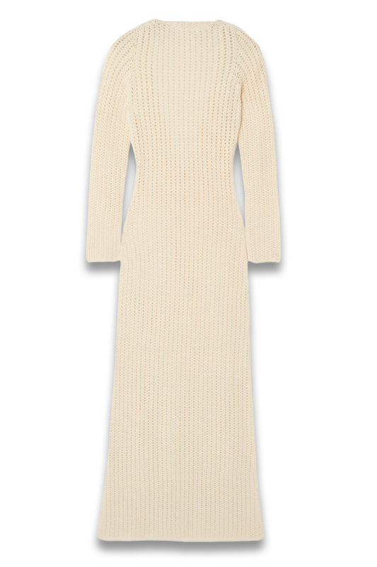Misha Open-back Crocheted Cotton Maxi Dress