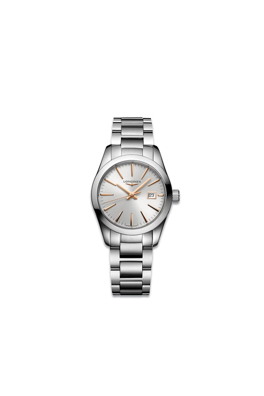 Conquest Classic - Silver With Stainless Steel Strap