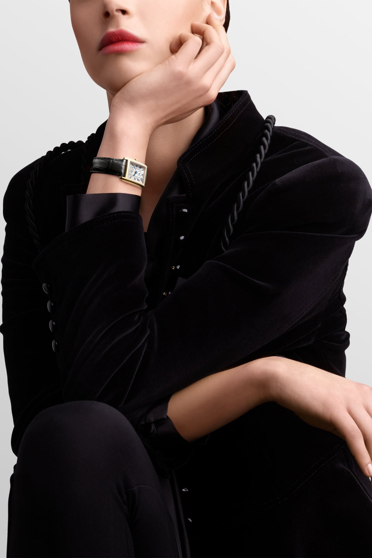 Dolcevita Watch 18-karat Yellow Gold