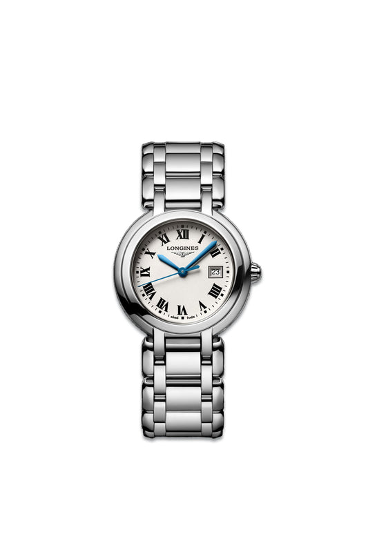 Primaluna Watch with Silver Dial & Stainless-steel Strap