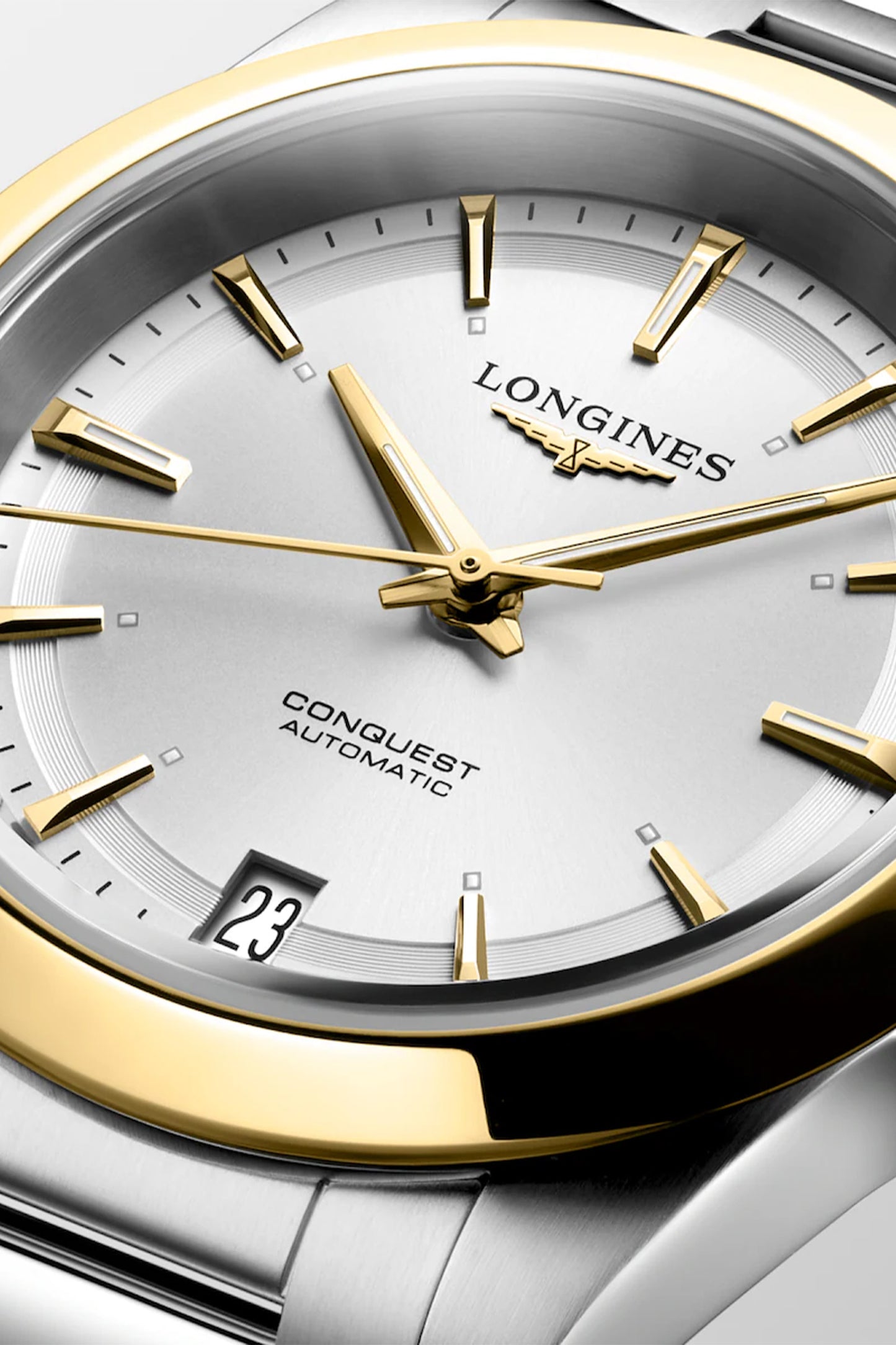 Conquest Silver Watch