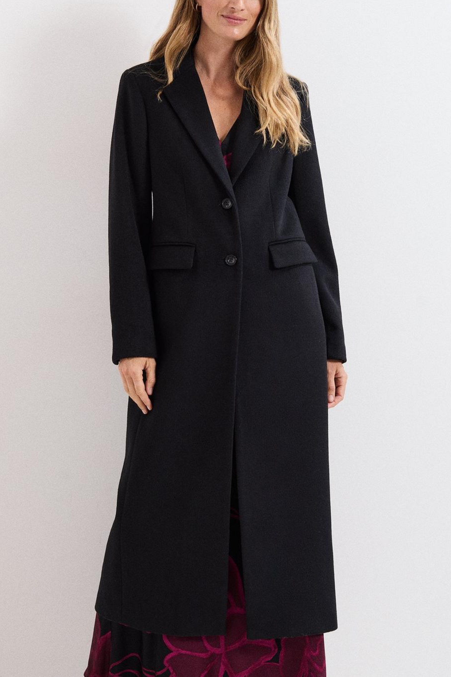 Lydia Long Wool Coat