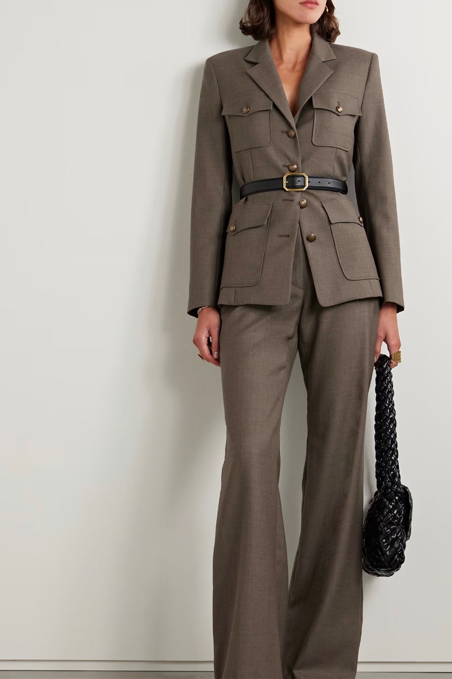 Nelson wool-twill jacket
