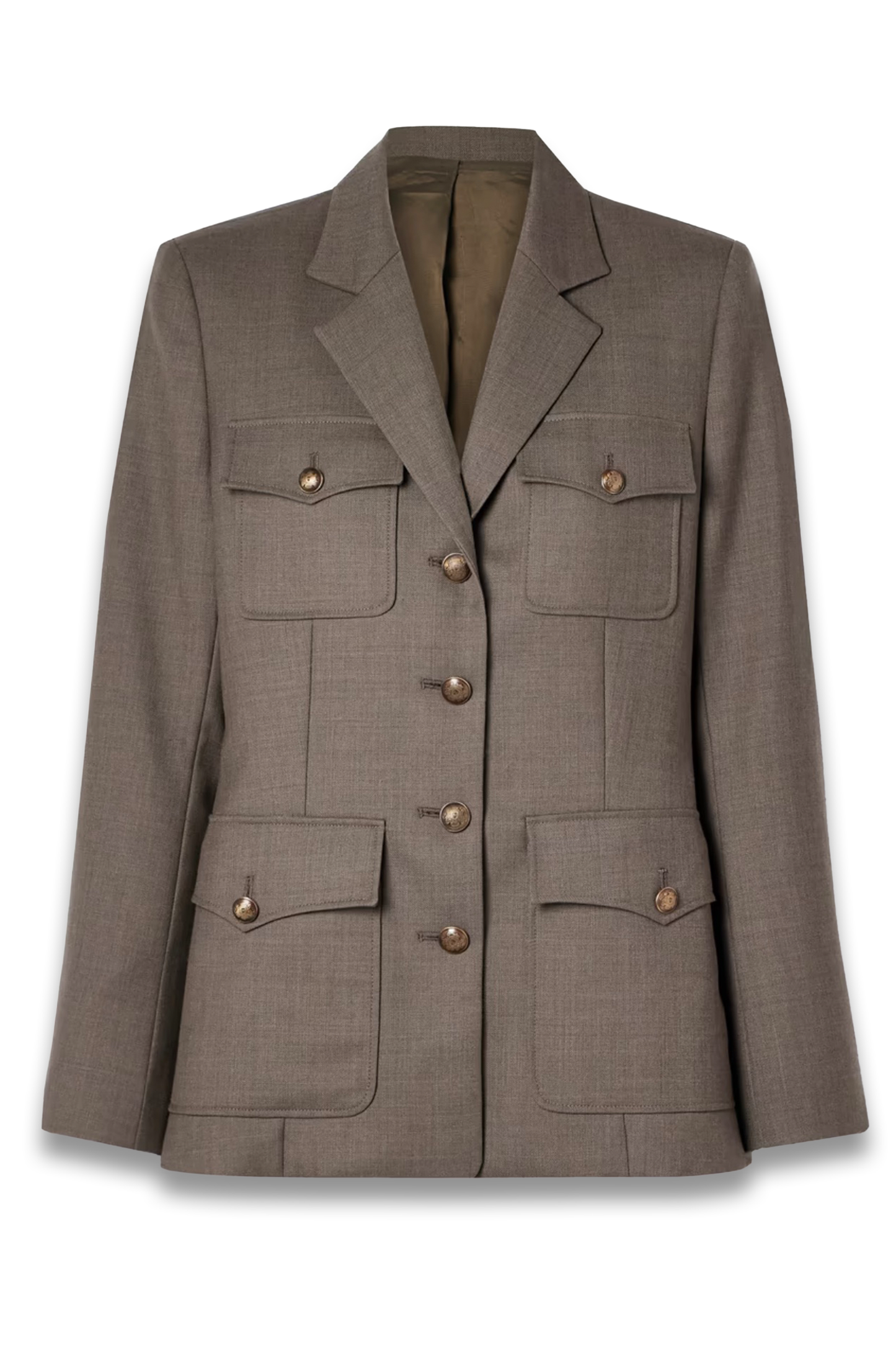 Nelson wool-twill jacket