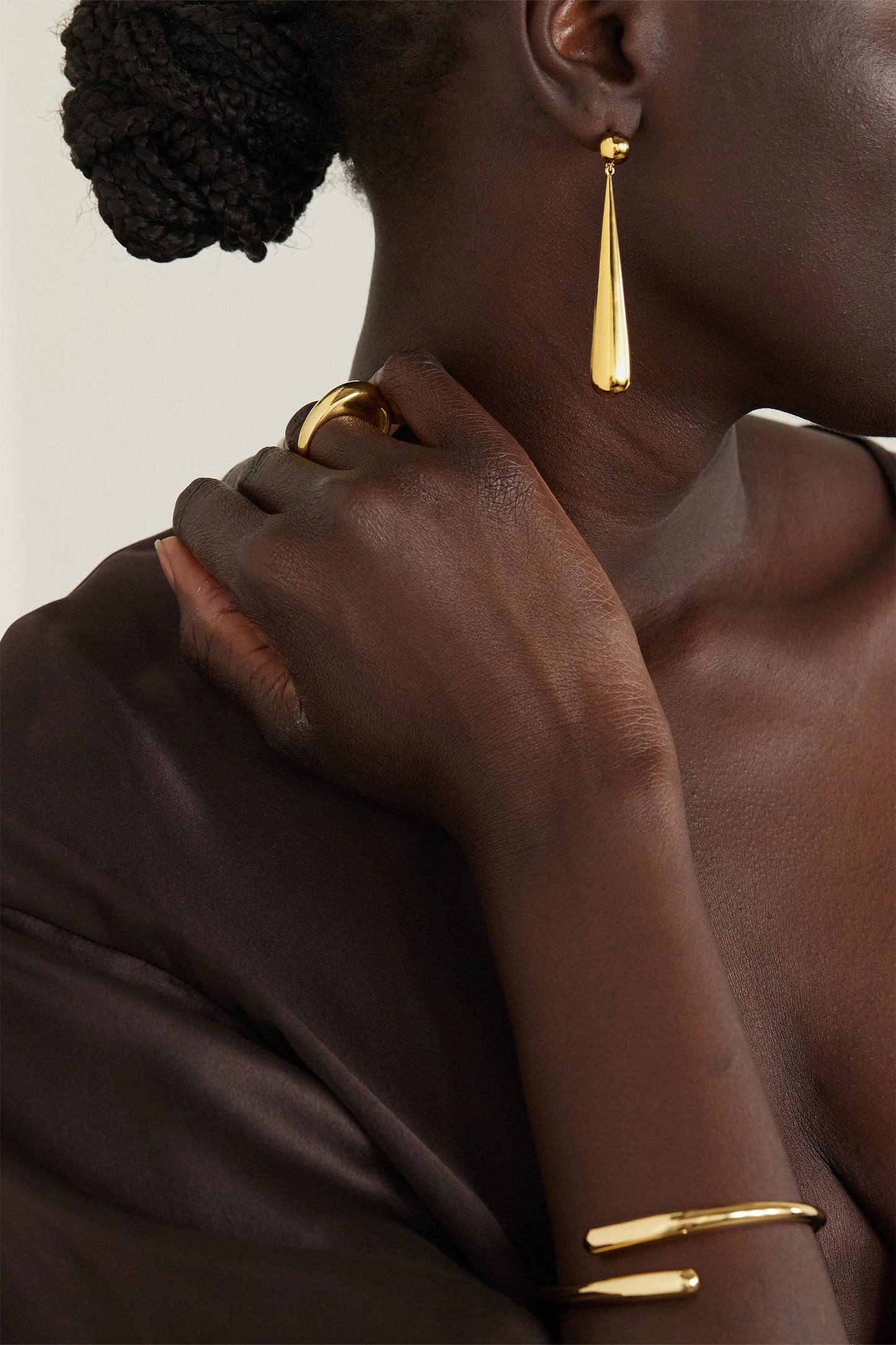 The Louise Gold-plated Earrings