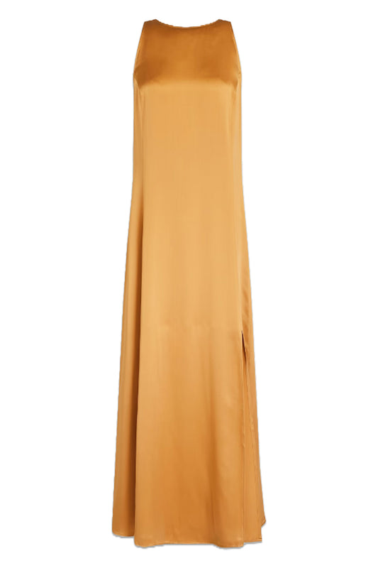 Mina Silk-Satin Midi Dress