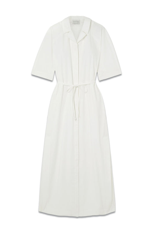 + NET SUSTAIN Moala Organic Cotton-Poplin Maxi Shirt Dress