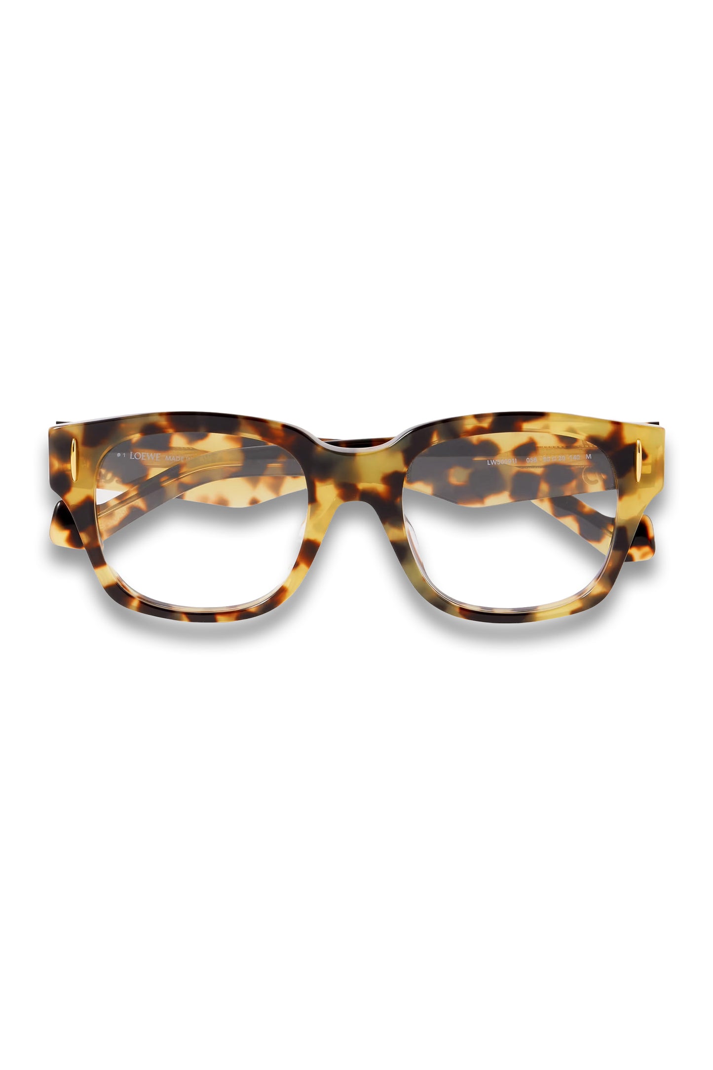 Anagram Square-frame Tortoiseshell Acetate Optical Glasses