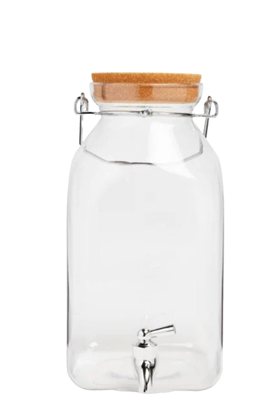 Plastic Drinks Dispenser, 7.4L, Clear