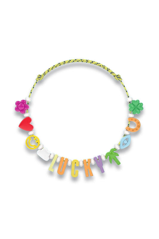 'Lucky' Cord Necklace