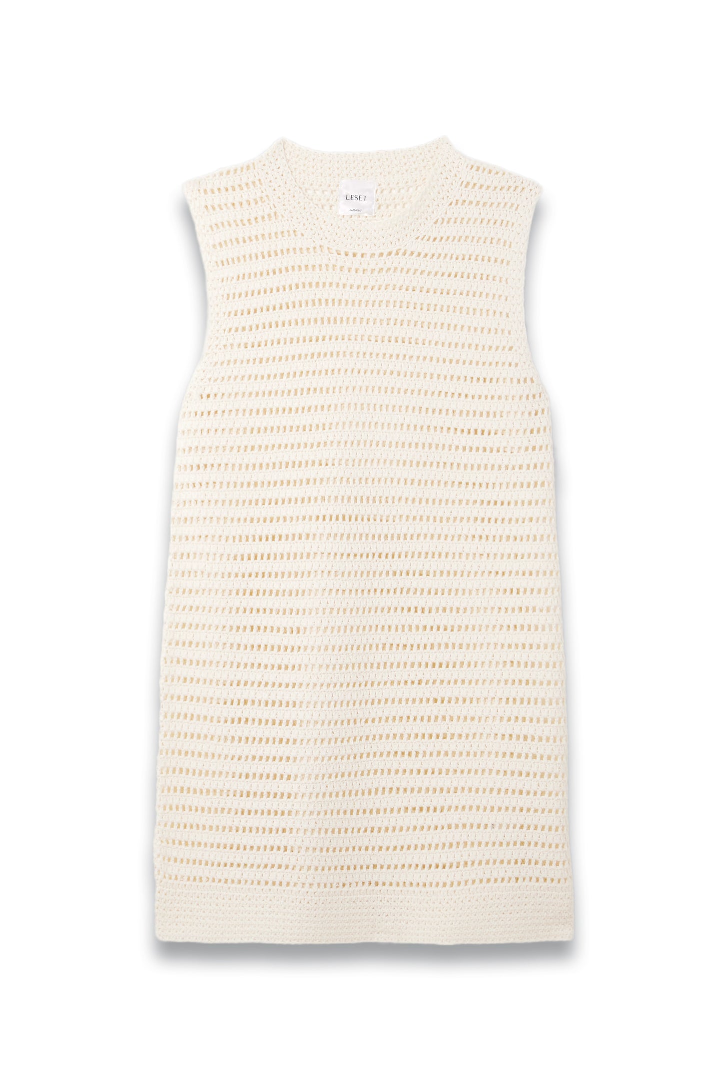 Lucy Crocheted Cotton Mini Dress