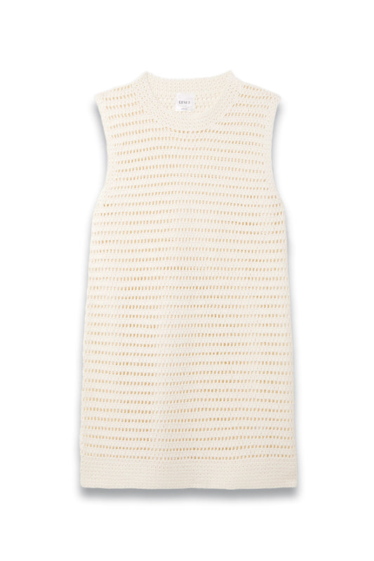 Lucy Crocheted Cotton Mini Dress