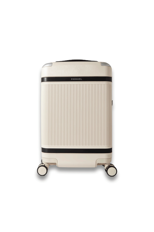 Aviator Carry-On Less Vegan Leather-Trimmed Recycled-Hardshell Suitcase