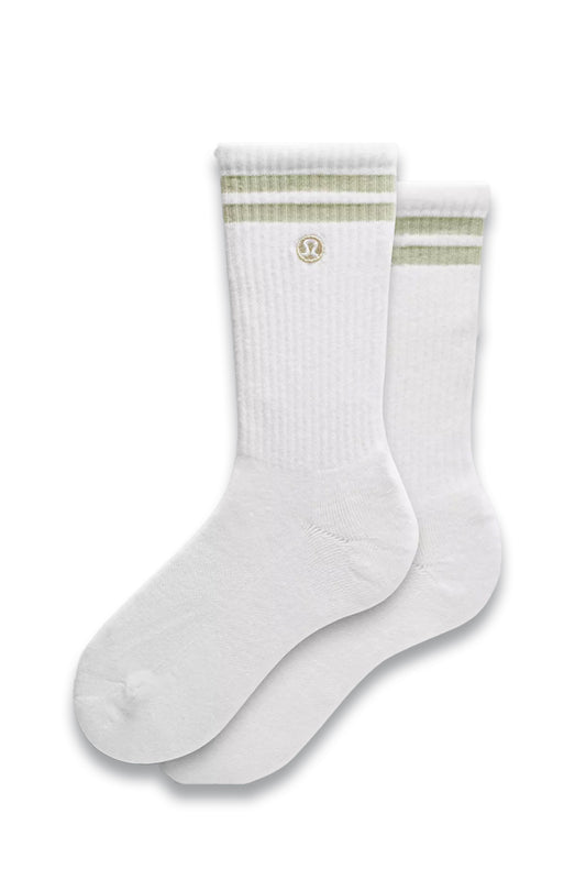 Unisex Daily Essential Crew Socks Stripe