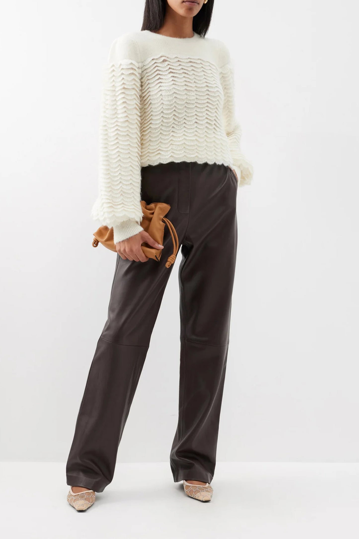 Luminosity Leather Trousers