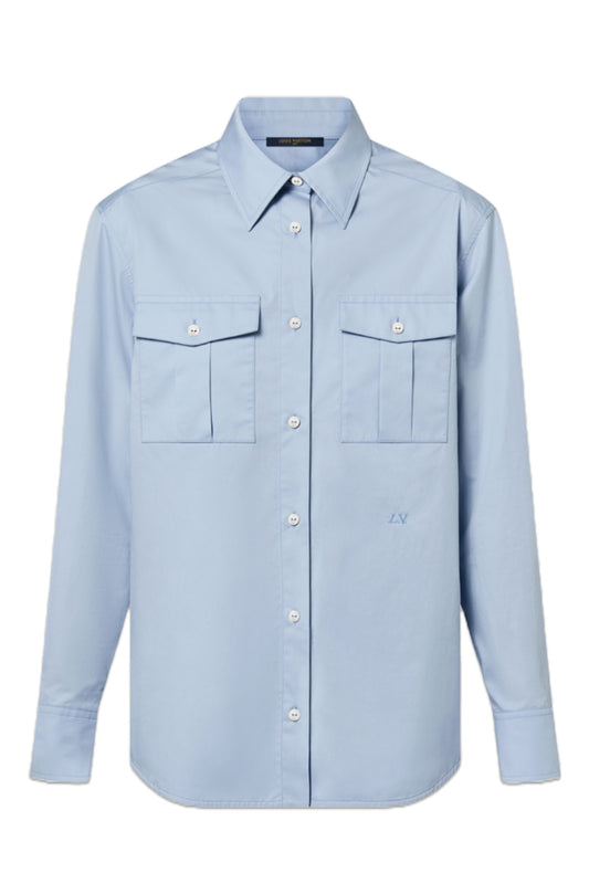 Masculine Flap Pocket Shirt