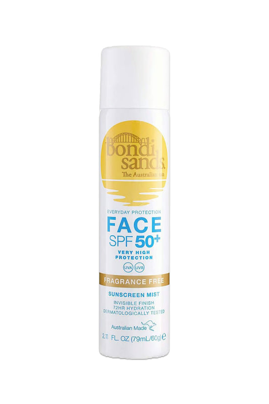 SPF50+ Fragrance Free Face Mist 60g