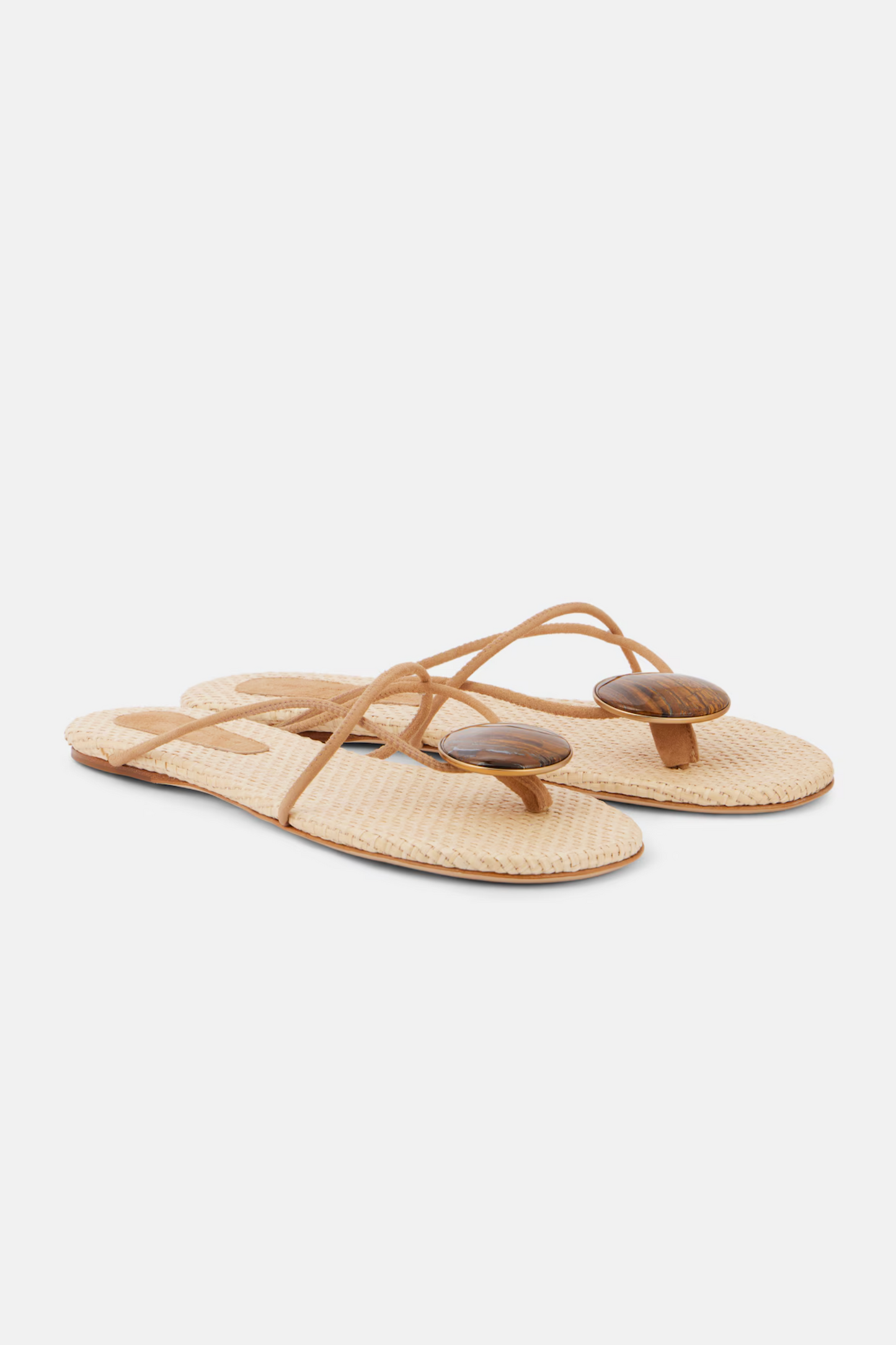 Doma Suede Thong Sandals