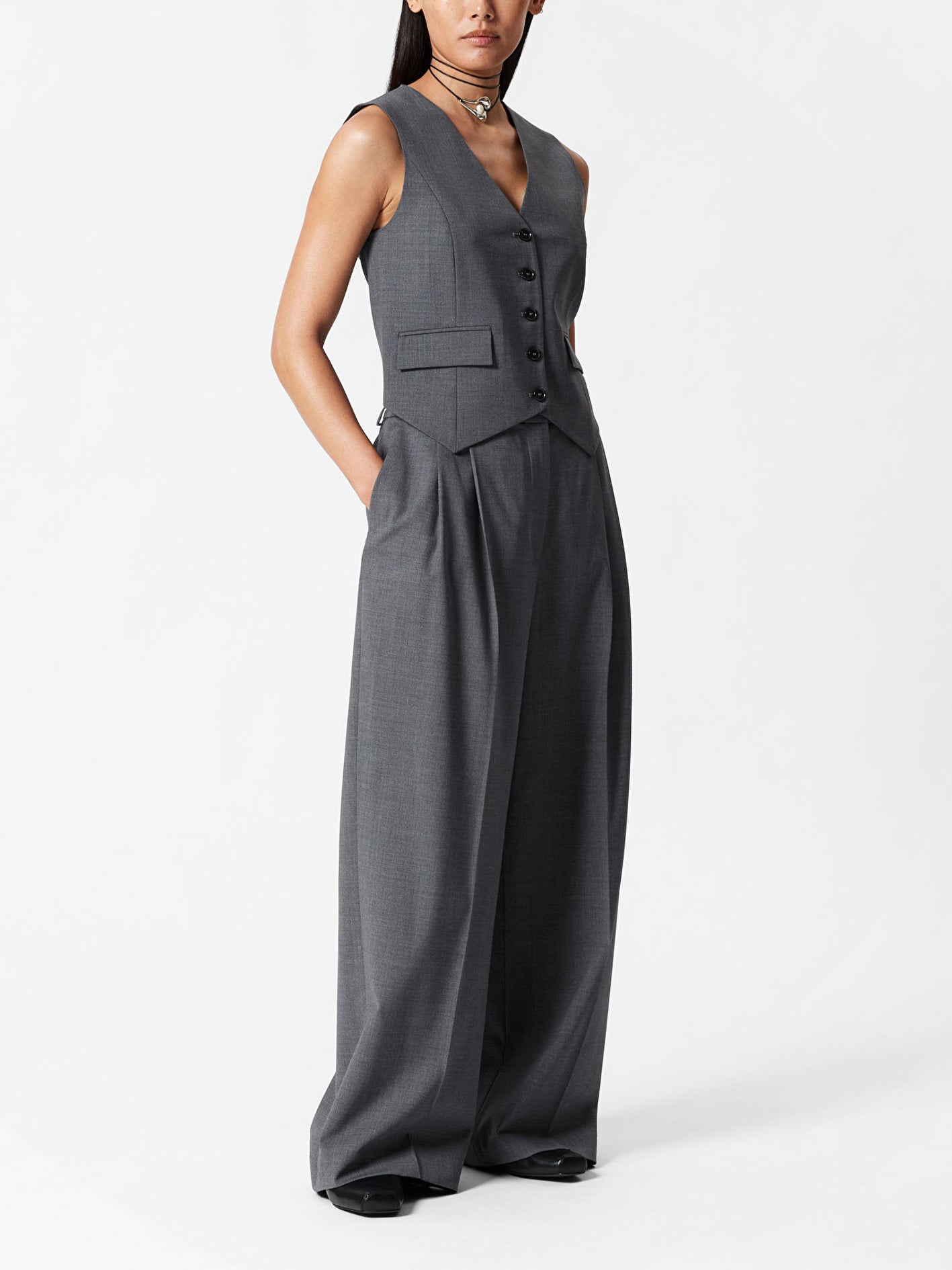 Tailored Wool Trousers