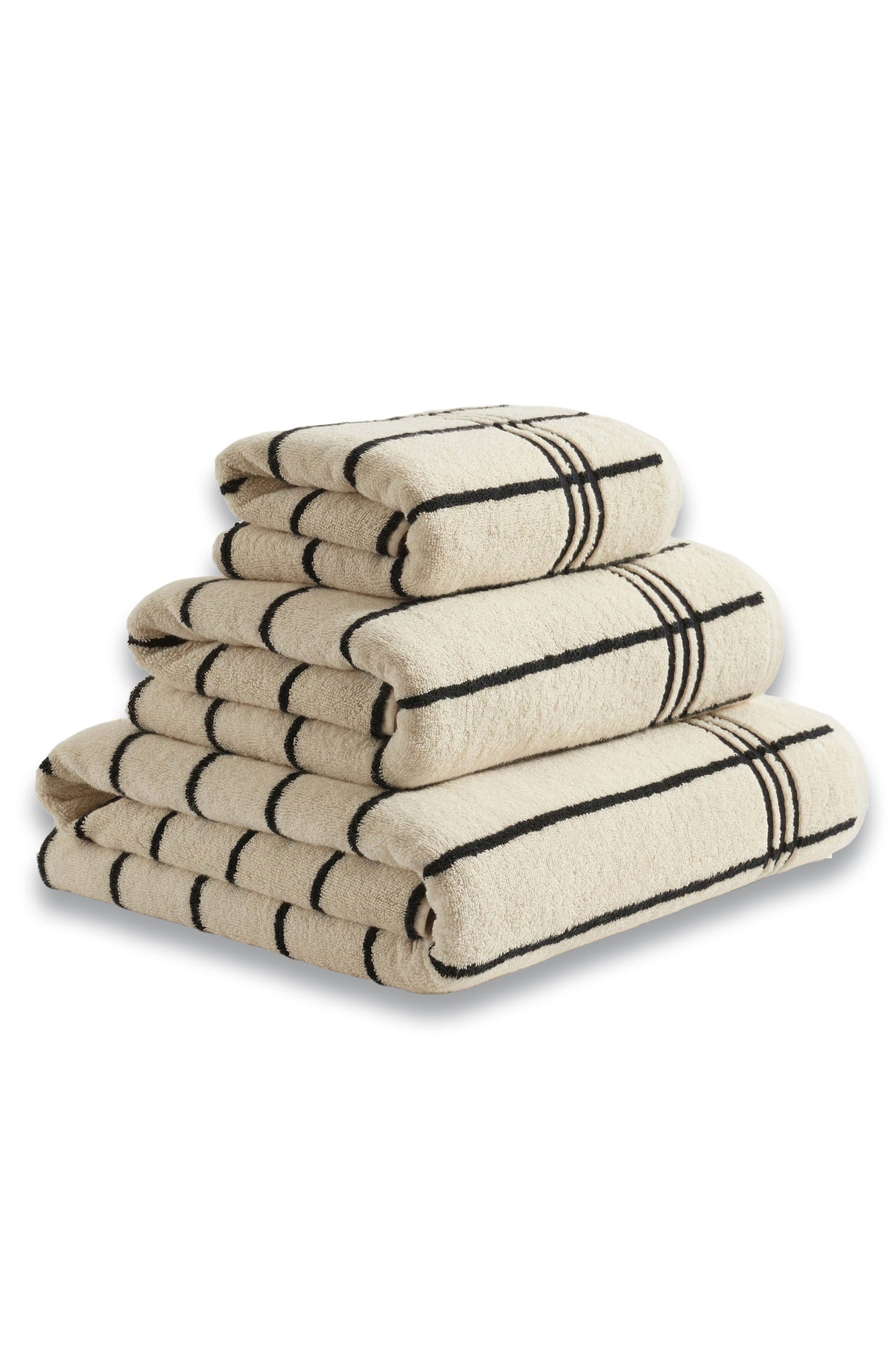 Madrid Fine Stripe Cotton Towel
