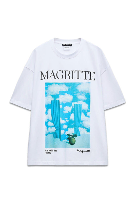 René Magritte Print T-shirt