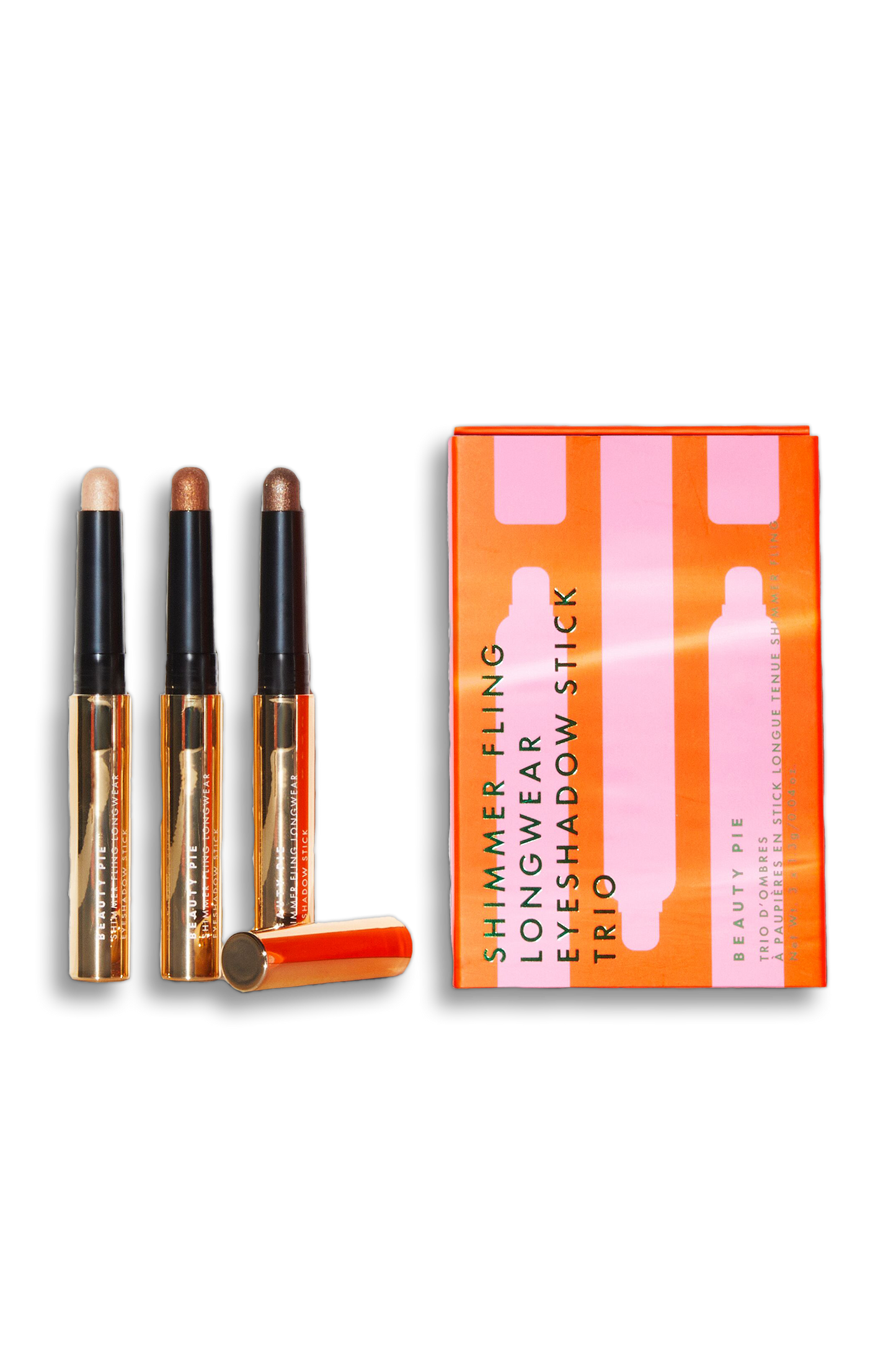 Shimmer Fling Longwear Eyeshadow Stick Trio
