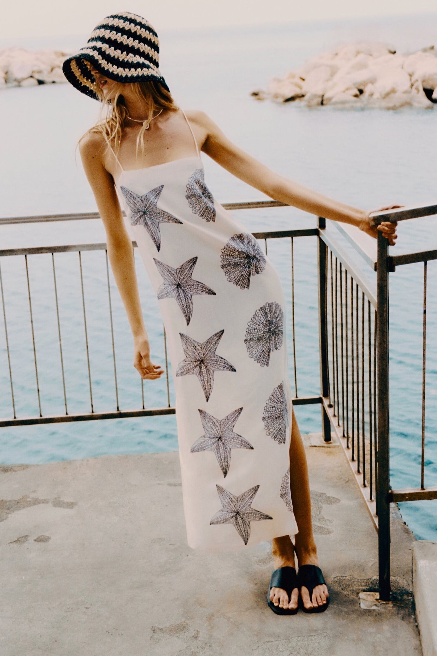 Exclusive Riviera Almees Printed Dress