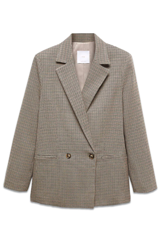 Charlott Cross Button Blazer