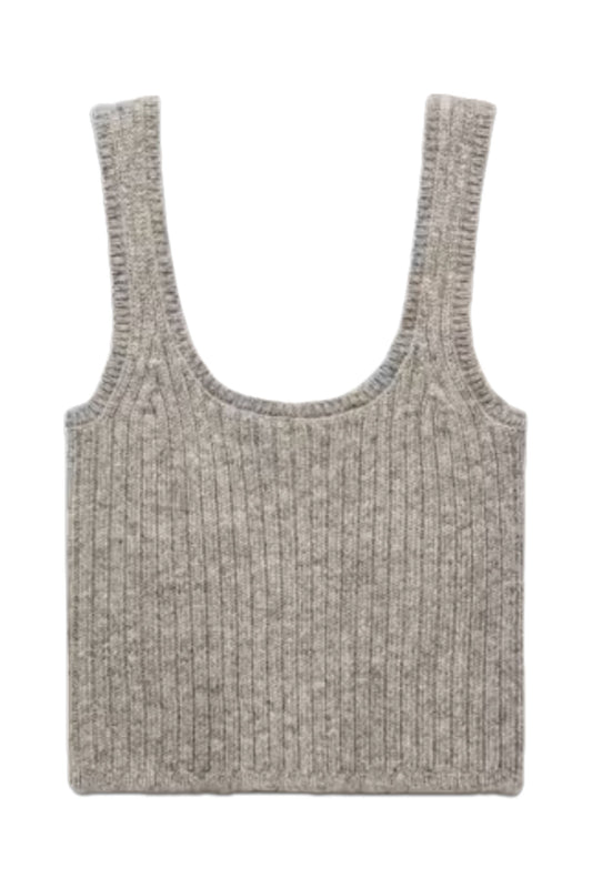 Ribbed strap top