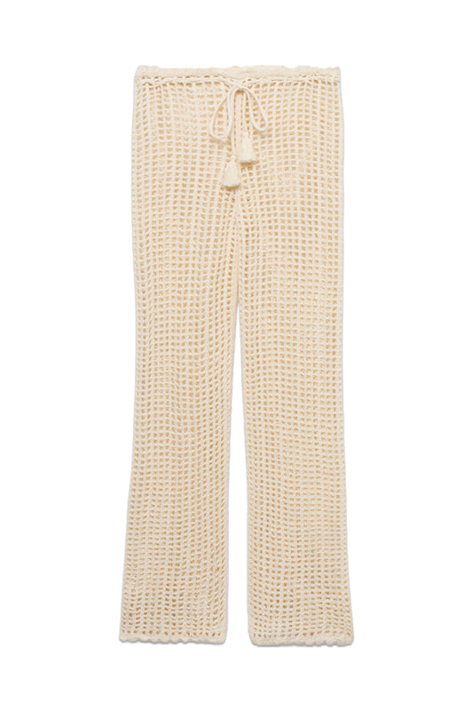 Openwork Knitted Trousers