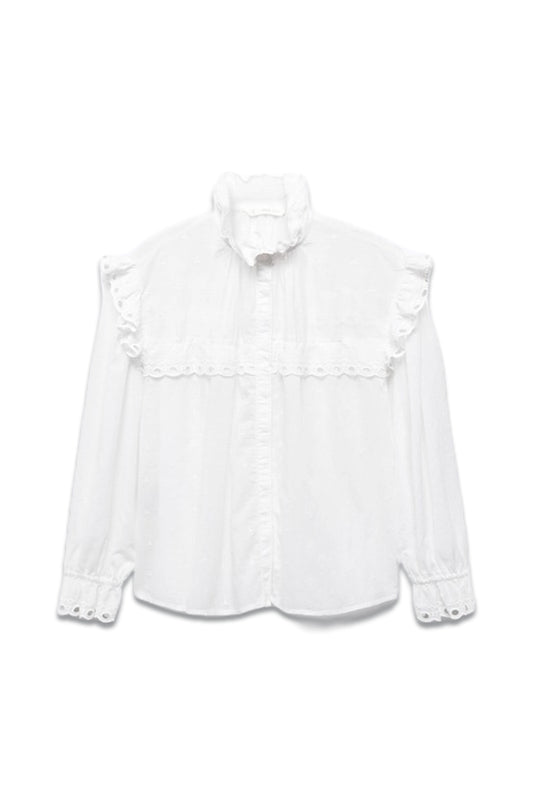 Embroidered Details Blouse