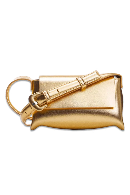 Lucer Small Crossbody Bag, Gold