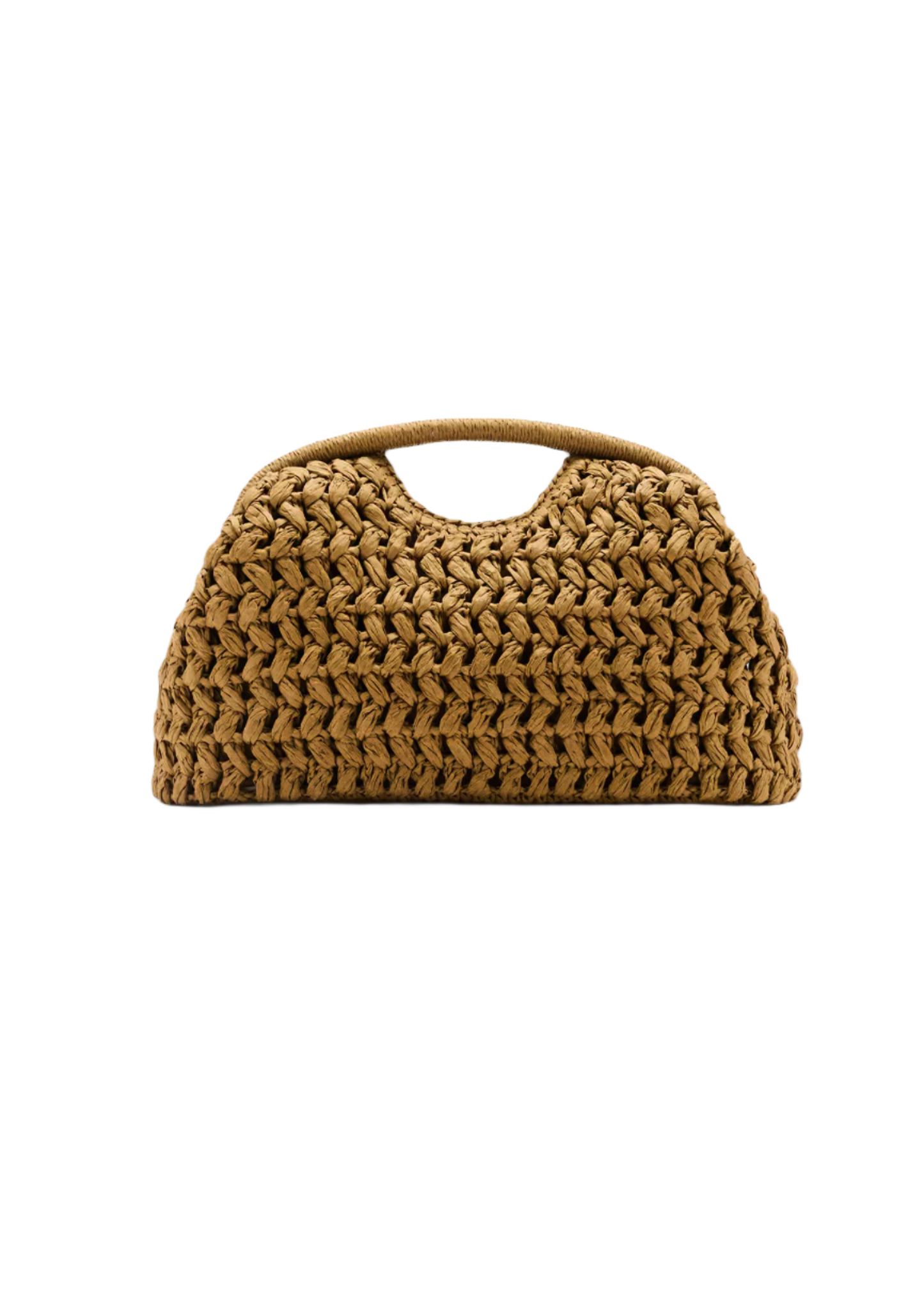 Natural Fiber Clutch Bag