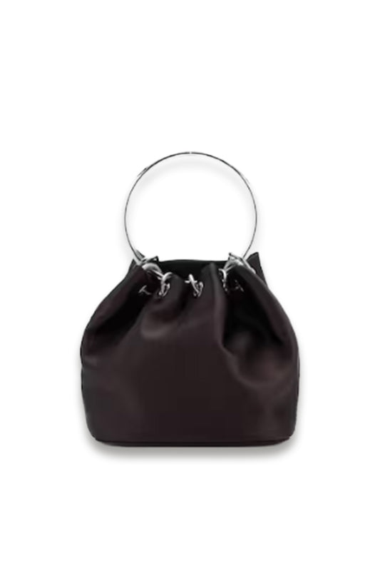 Handbag with Metal Handle